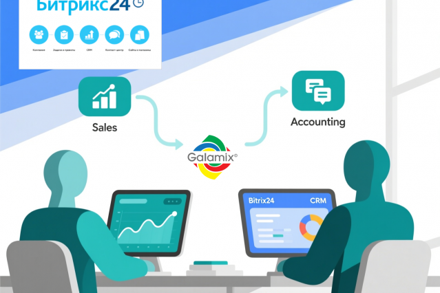 Galamix внедрил систему Битрикс-24