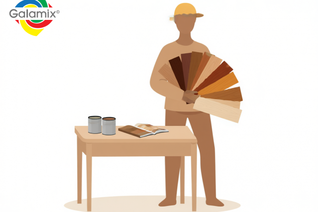 Обновлен веер цветов лессирующих материалов по дереву DECO22