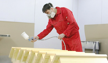 Рекомендации по нанесению на древесину системы водно-дисперсионных акриловых укрывных материалов GALAMIX