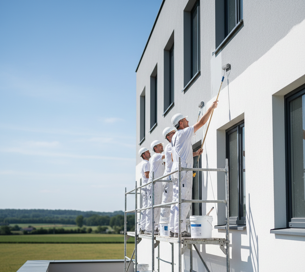 Акриловые краски для фасадов