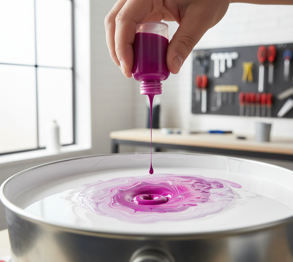 Что такое колеровка краски